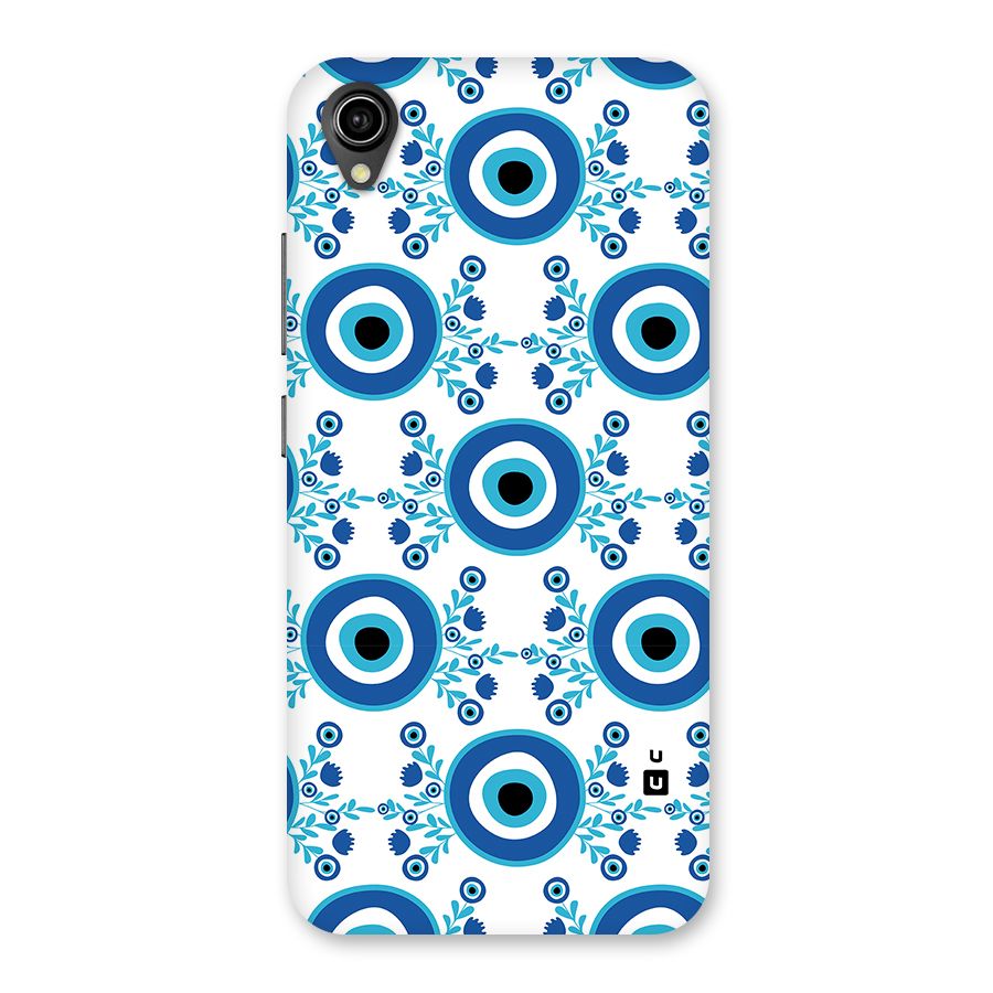 Floral Evil Eyes Back Case for Vivo Y90