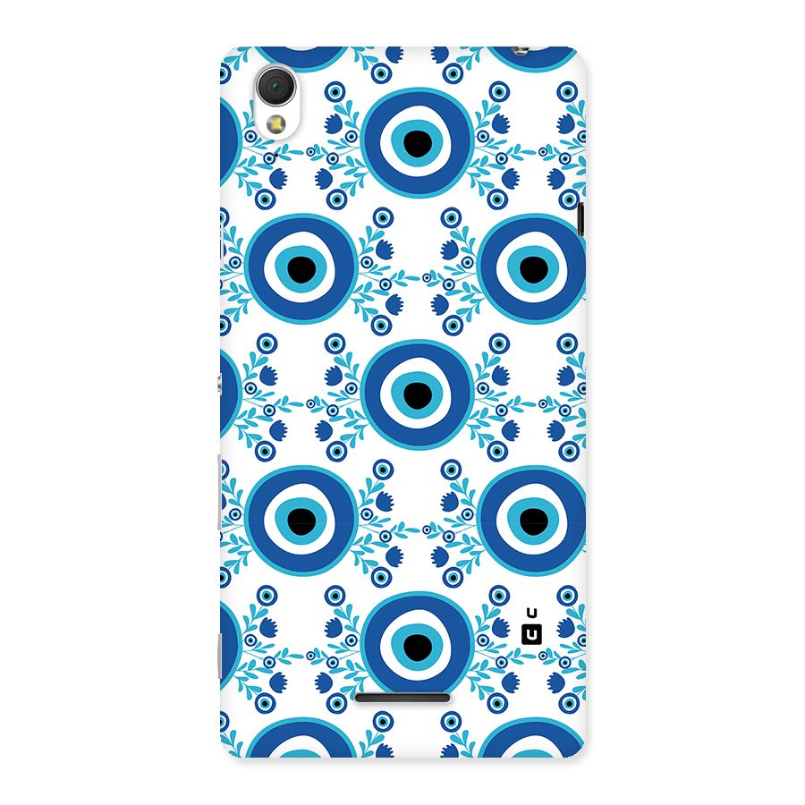 Floral Evil Eyes Back Case for Xperia T3
