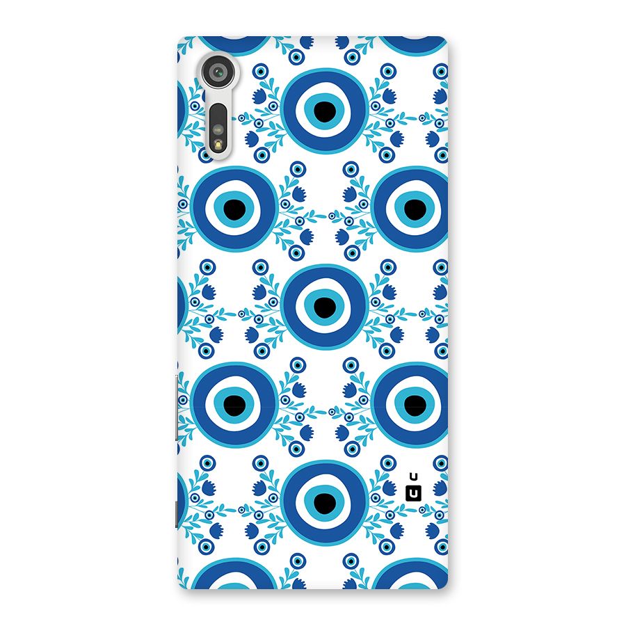 Floral Evil Eyes Back Case for Xperia XZ