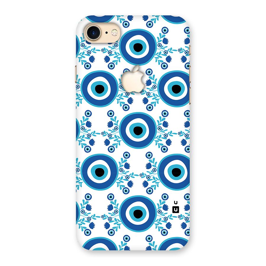 Floral Evil Eyes Back Case for iPhone 7 Apple Cut