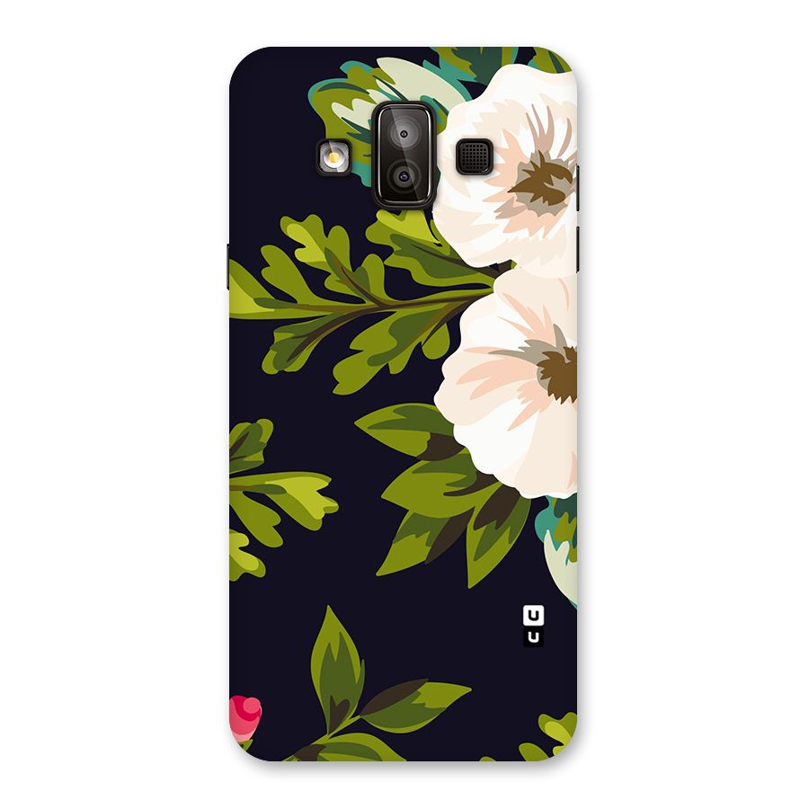 Floral Leaves Back Case for Galaxy J7 Duo