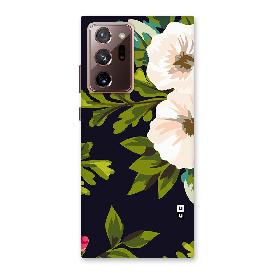 Floral Leaves Back Case for Galaxy Note 20 Ultra