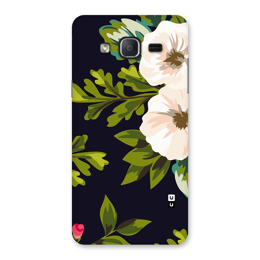 Floral Leaves Back Case for Galaxy On7 2015