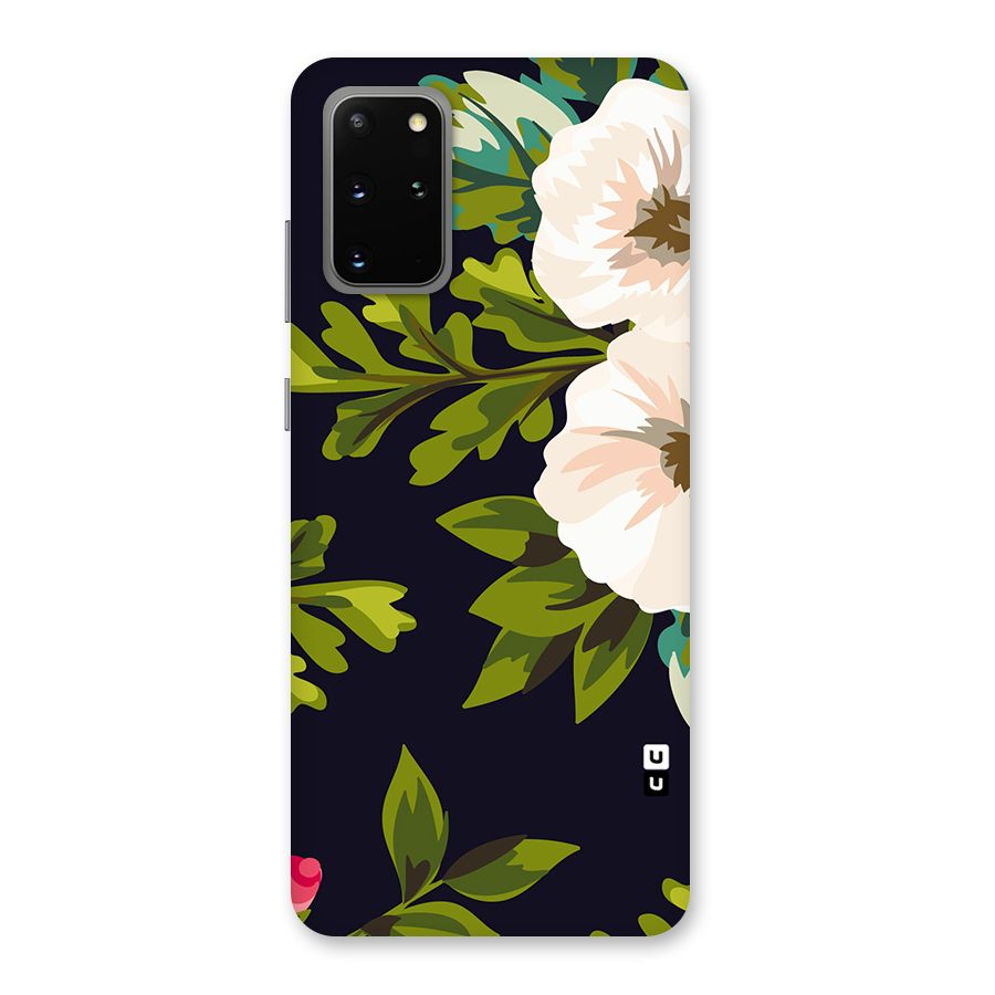 Floral Leaves Back Case for Galaxy S20 Plus