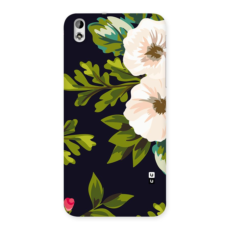 Floral Leaves Back Case for HTC Desire 816g