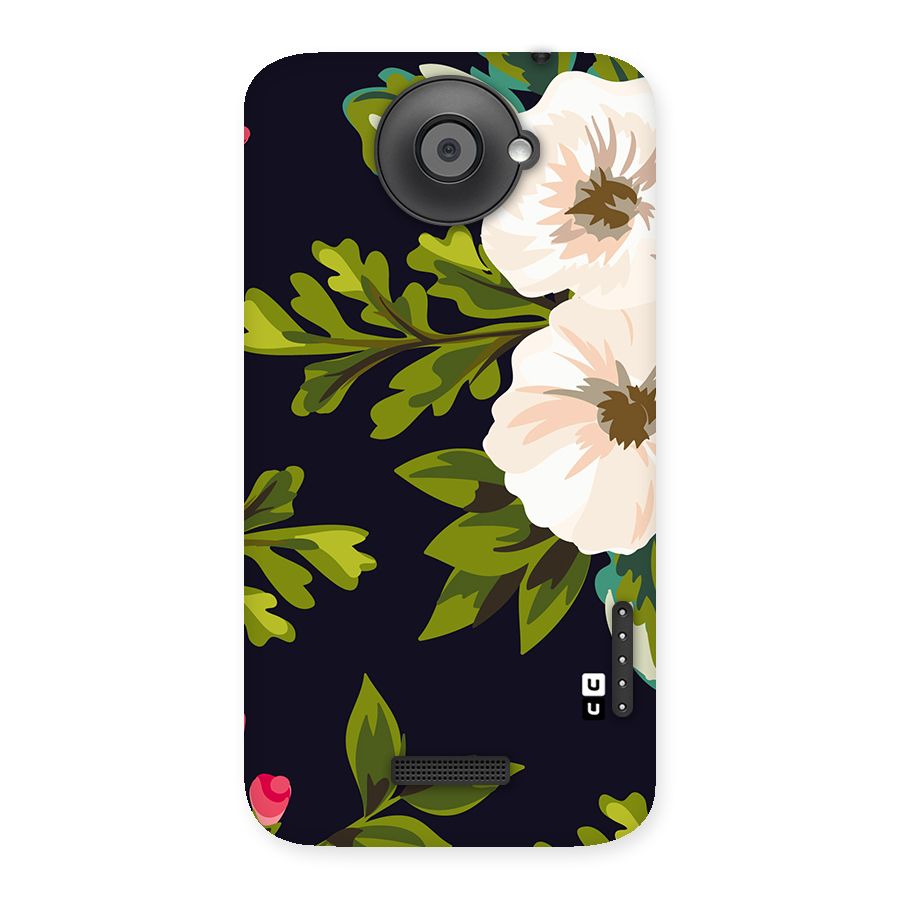 Floral Leaves Back Case for HTC One X
