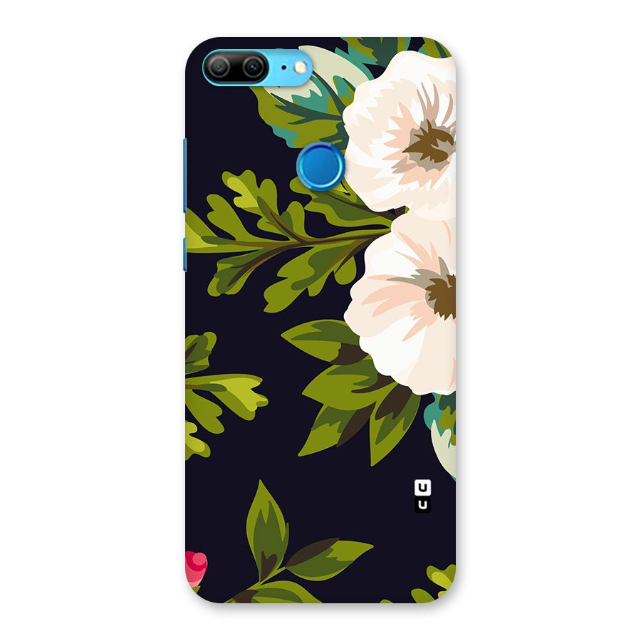 Floral Leaves Back Case for Honor 9 Lite
