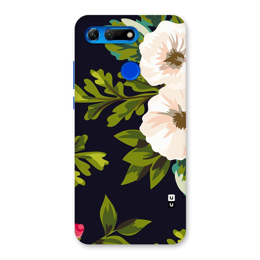 Floral Leaves Back Case for Honor View 20