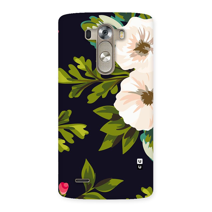 Floral Leaves Back Case for LG G3
