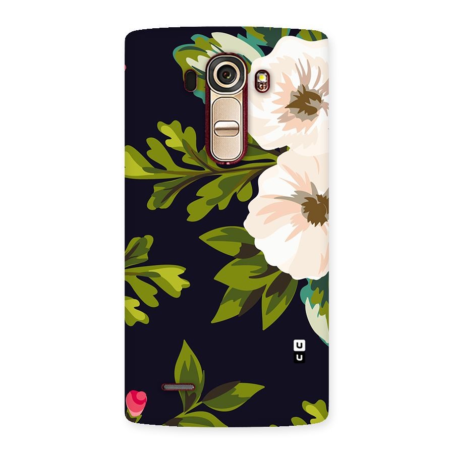 Floral Leaves Back Case for LG G4