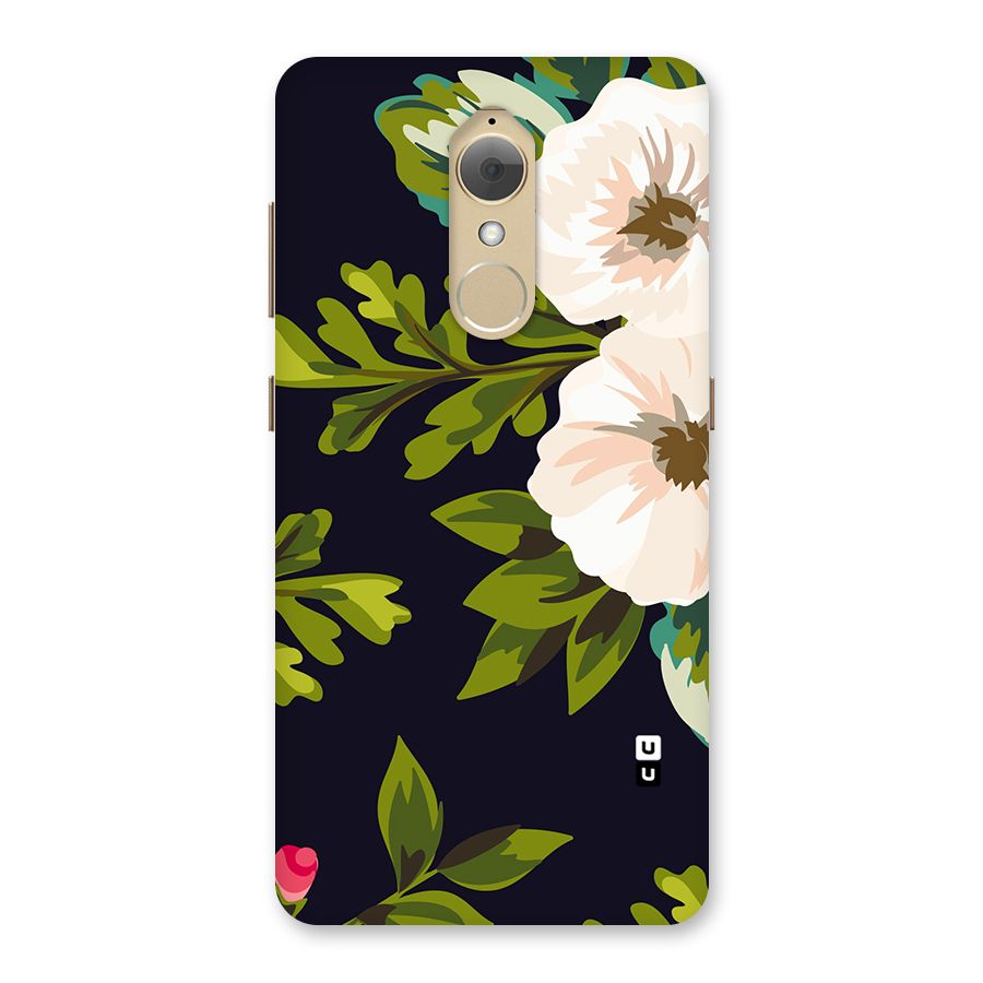 Floral Leaves Back Case for Lenovo K8