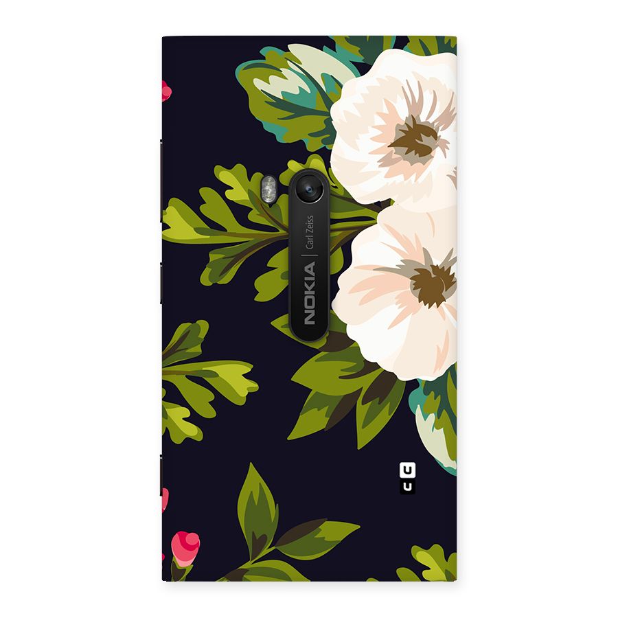 Floral Leaves Back Case for Lumia 920