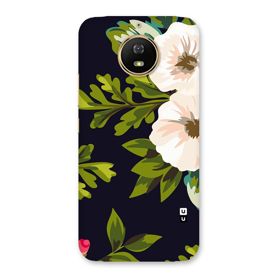 Floral Leaves Back Case for Moto G5s