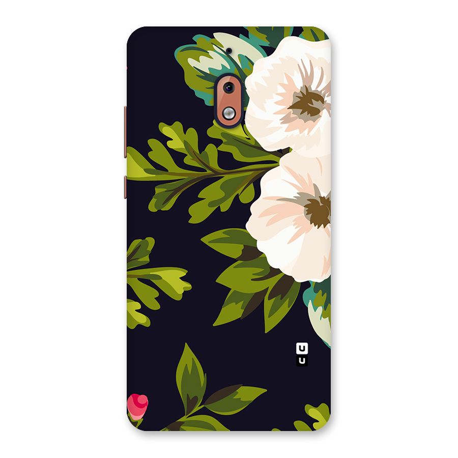 Floral Leaves Back Case for Nokia 2.1