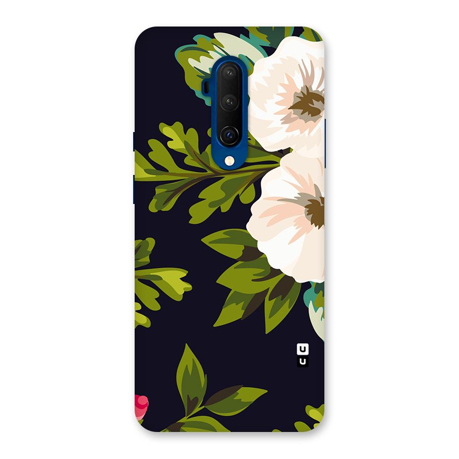 Floral Leaves Back Case for OnePlus 7T Pro