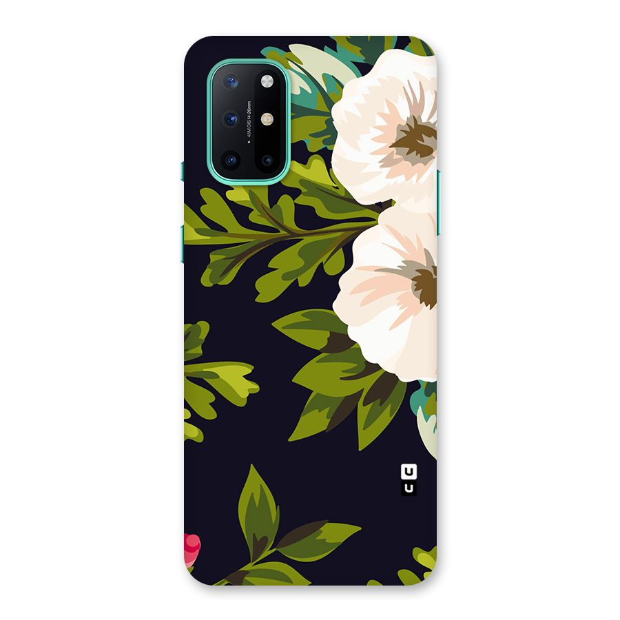 Floral Leaves Back Case for OnePlus 8T