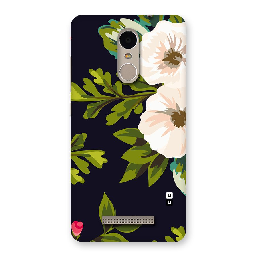 Floral Leaves Back Case for Xiaomi Redmi Note 3