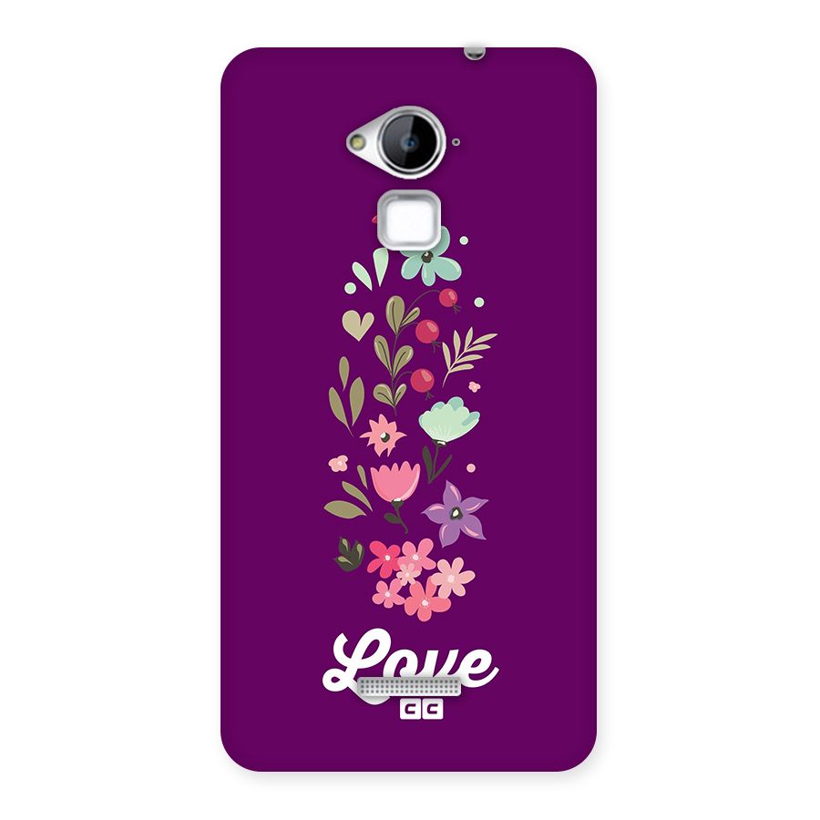 Floral Love Back Case for Coolpad Note 3