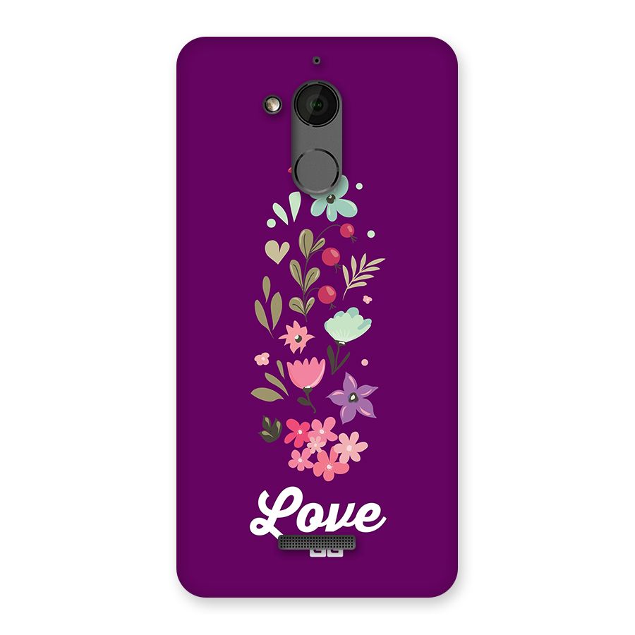 Floral Love Back Case for Coolpad Note 5