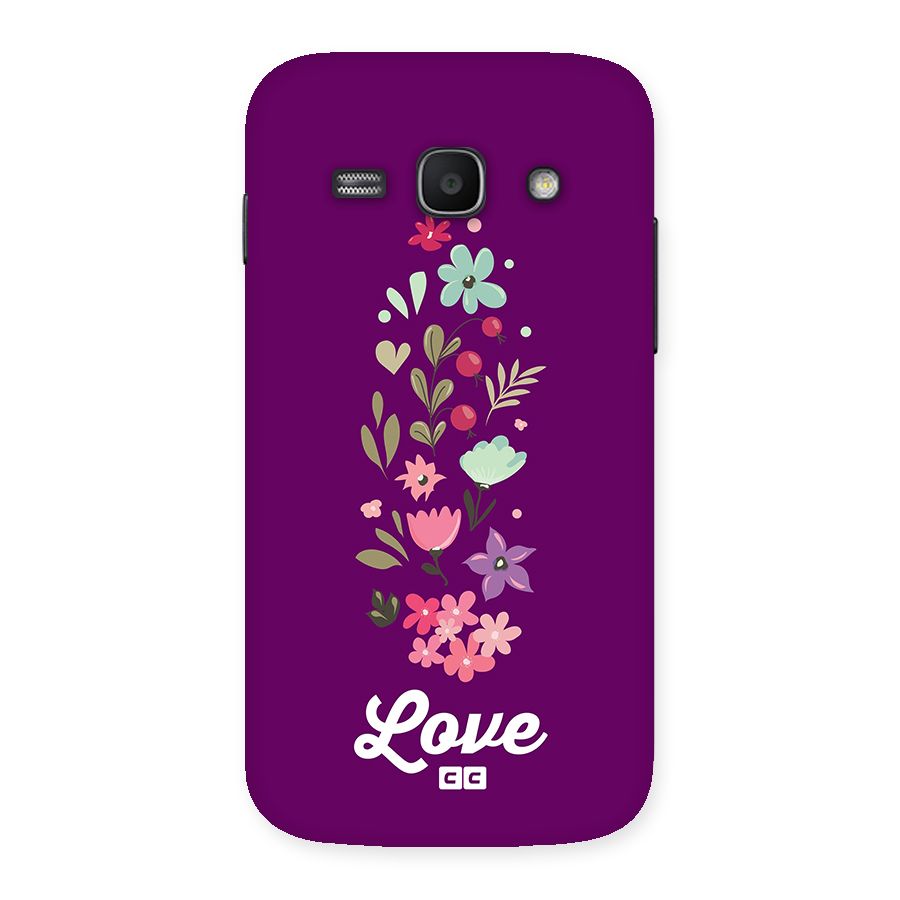 Floral Love Back Case for Galaxy Ace3
