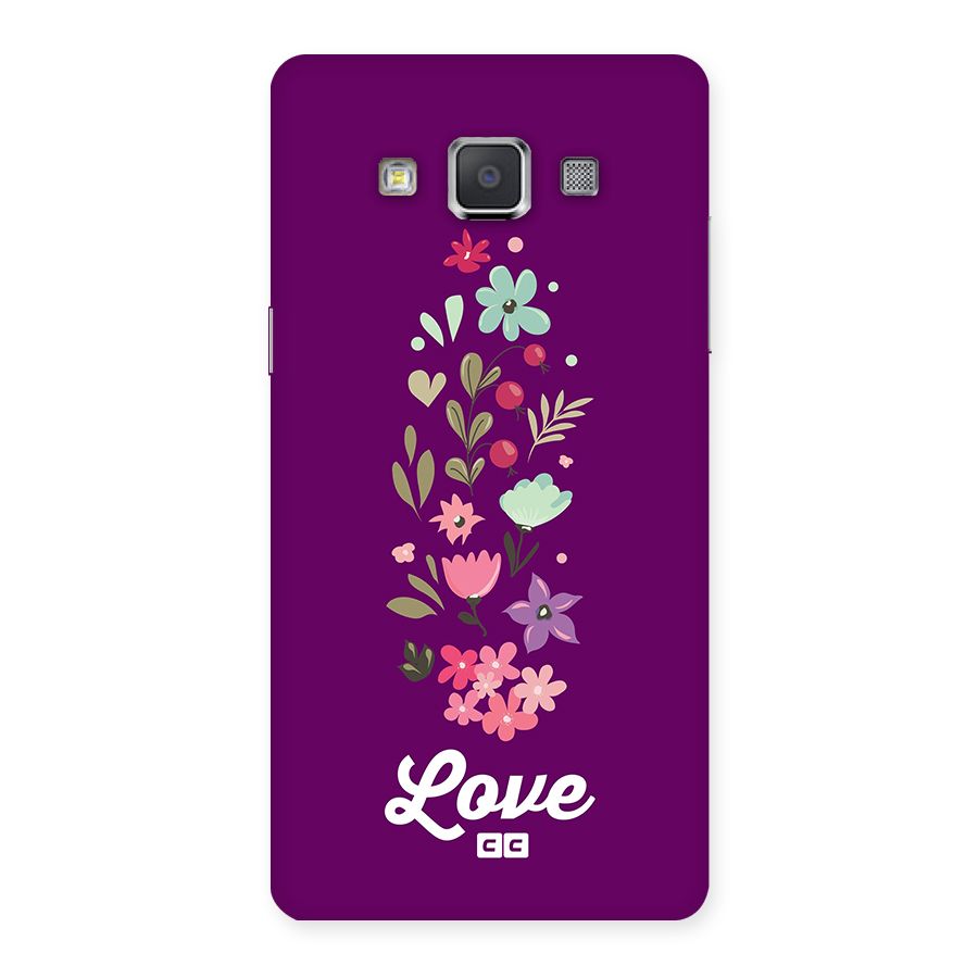 Floral Love Back Case for Galaxy Grand 3