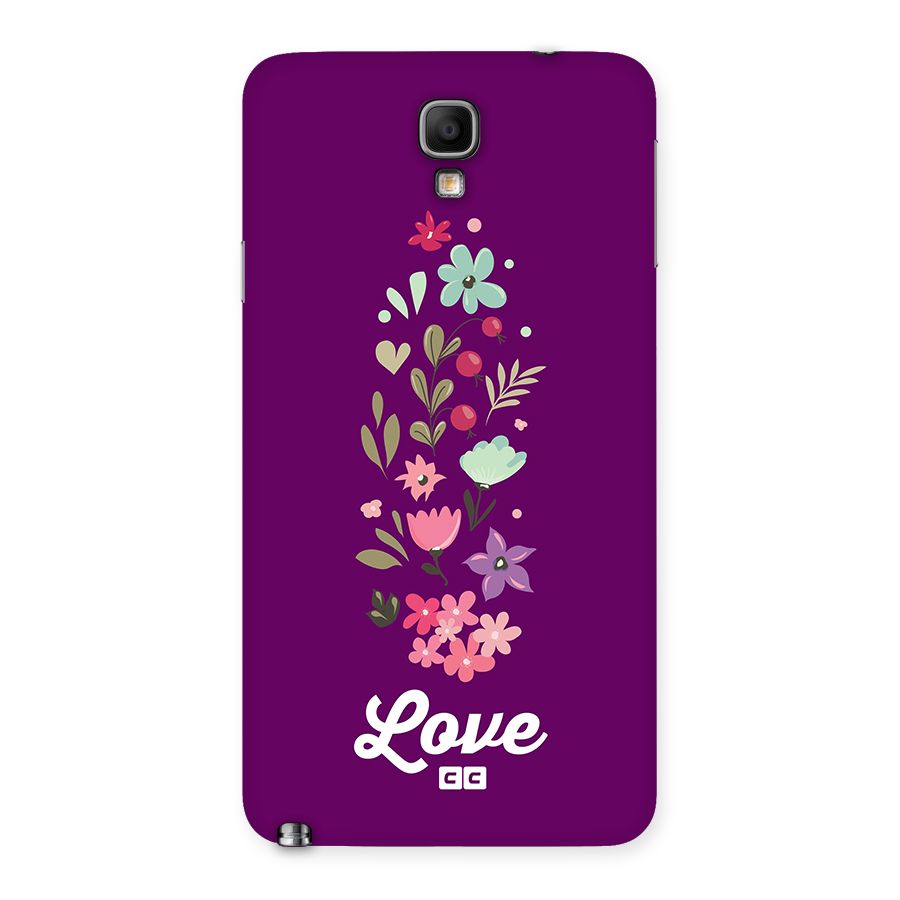 Floral Love Back Case for Galaxy Note 3 Neo