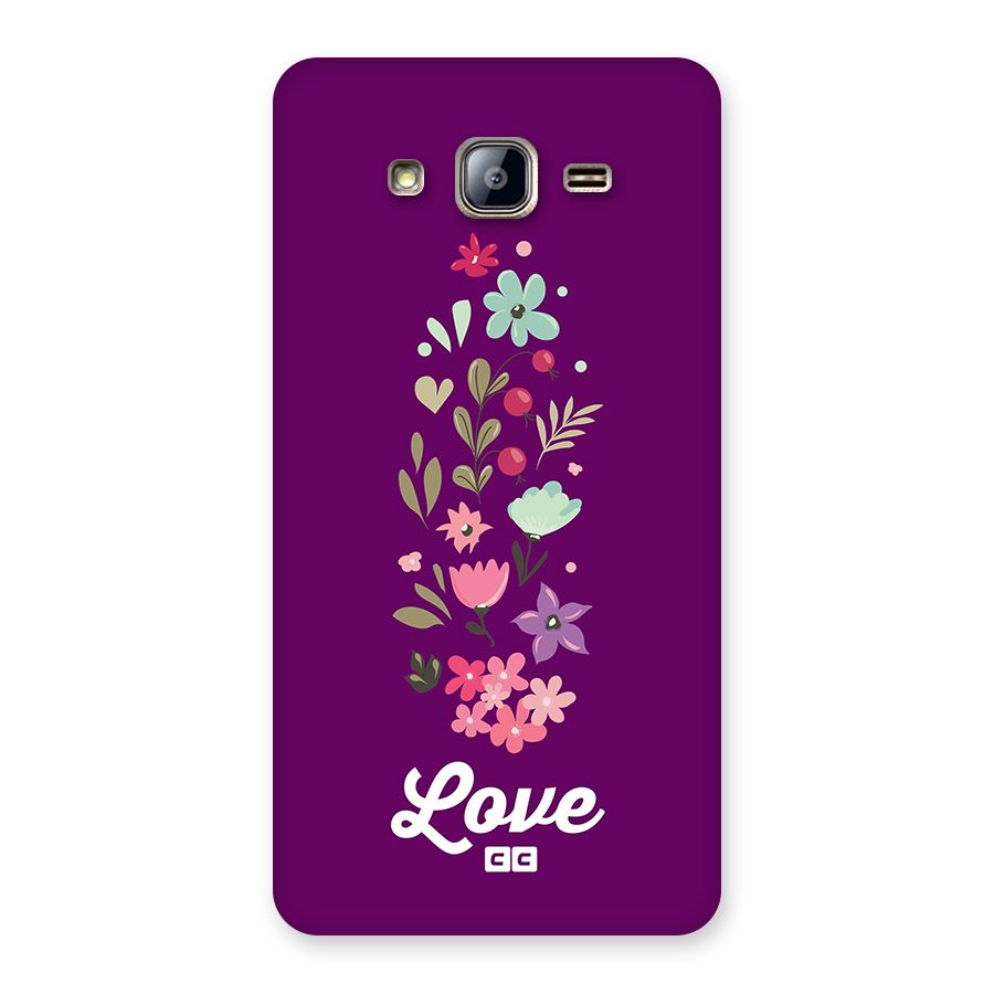 Floral Love Back Case for Galaxy On5