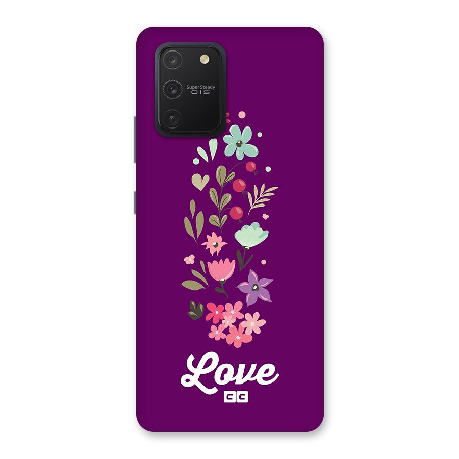 Floral Love Back Case for Galaxy S10 Lite
