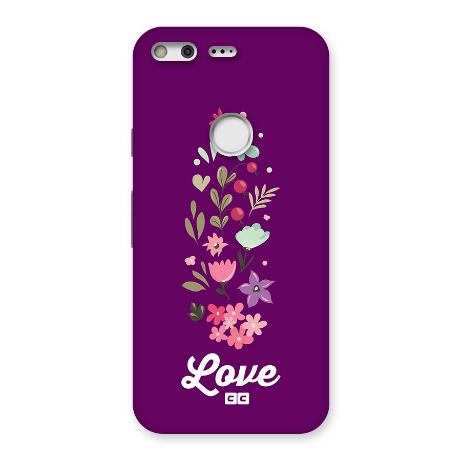 Floral Love Back Case for Google Pixel
