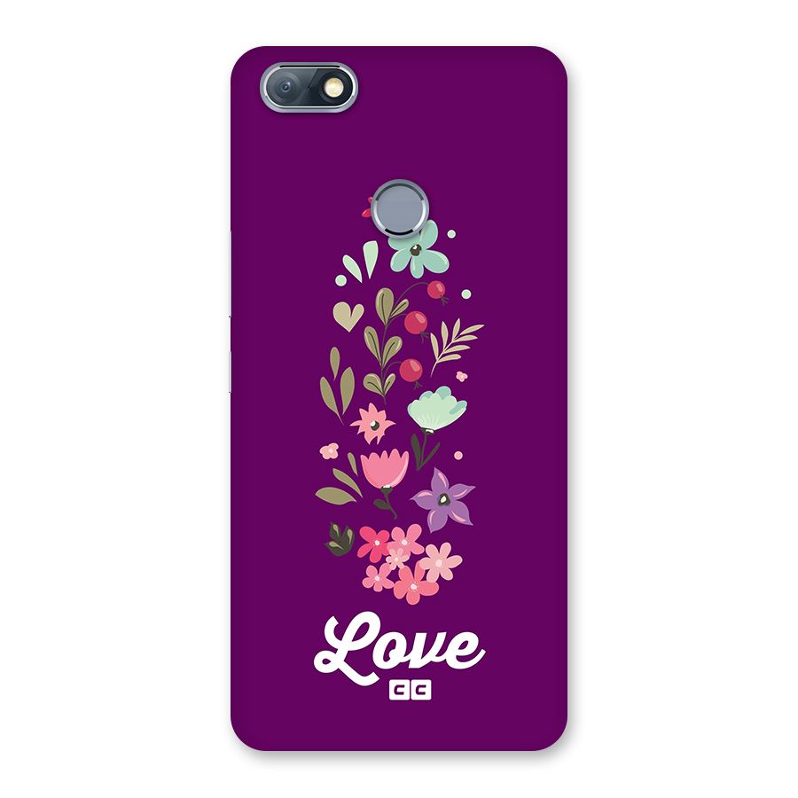 Floral Love Back Case for Infinix Note 5
