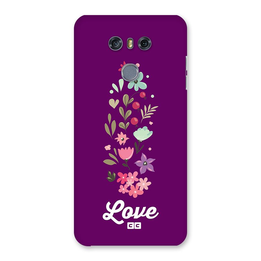 Floral Love Back Case for LG G6
