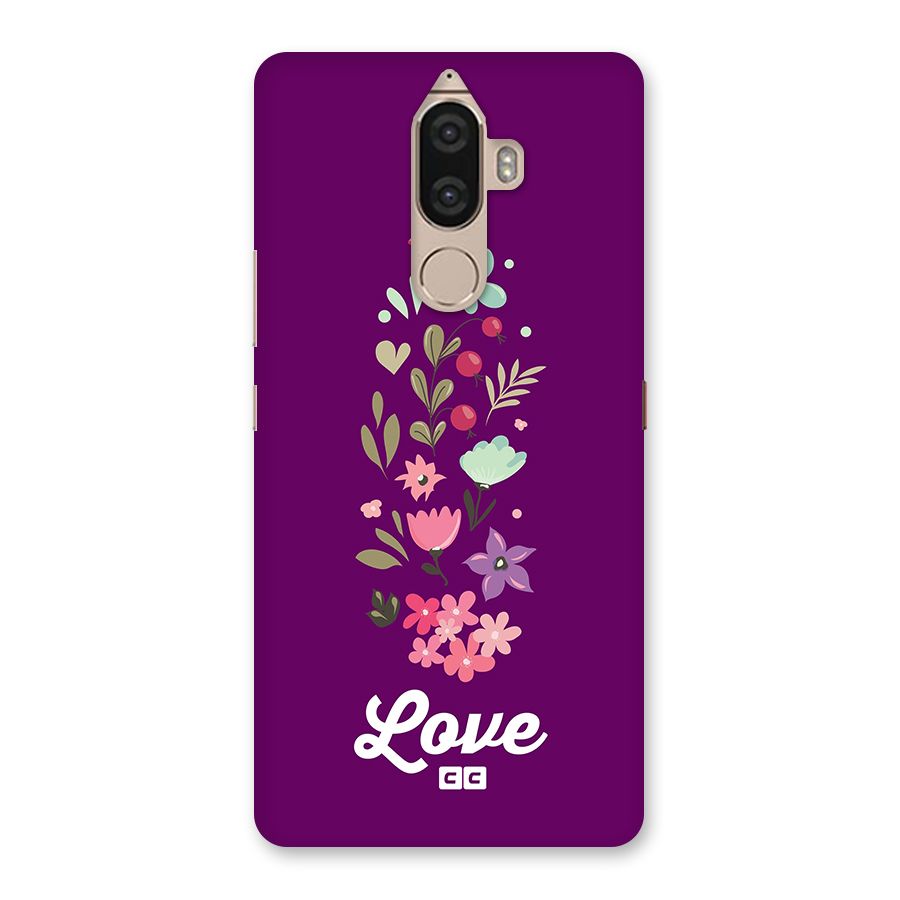 Floral Love Back Case for Lenovo K8 Note