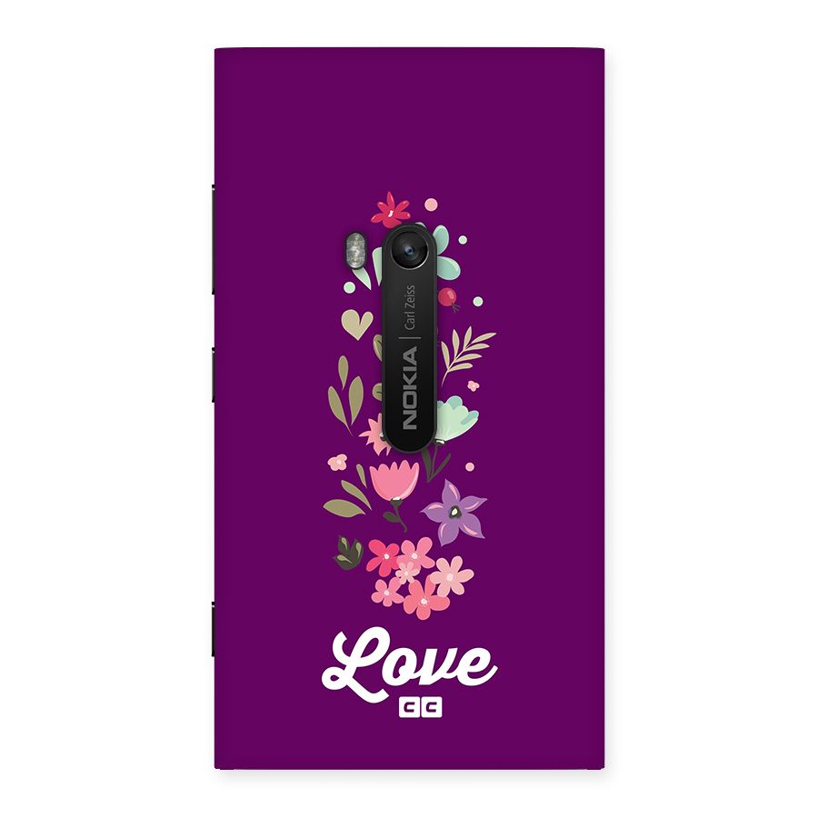 Floral Love Back Case for Lumia 920