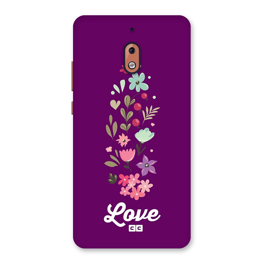 Floral Love Back Case for Nokia 2.1