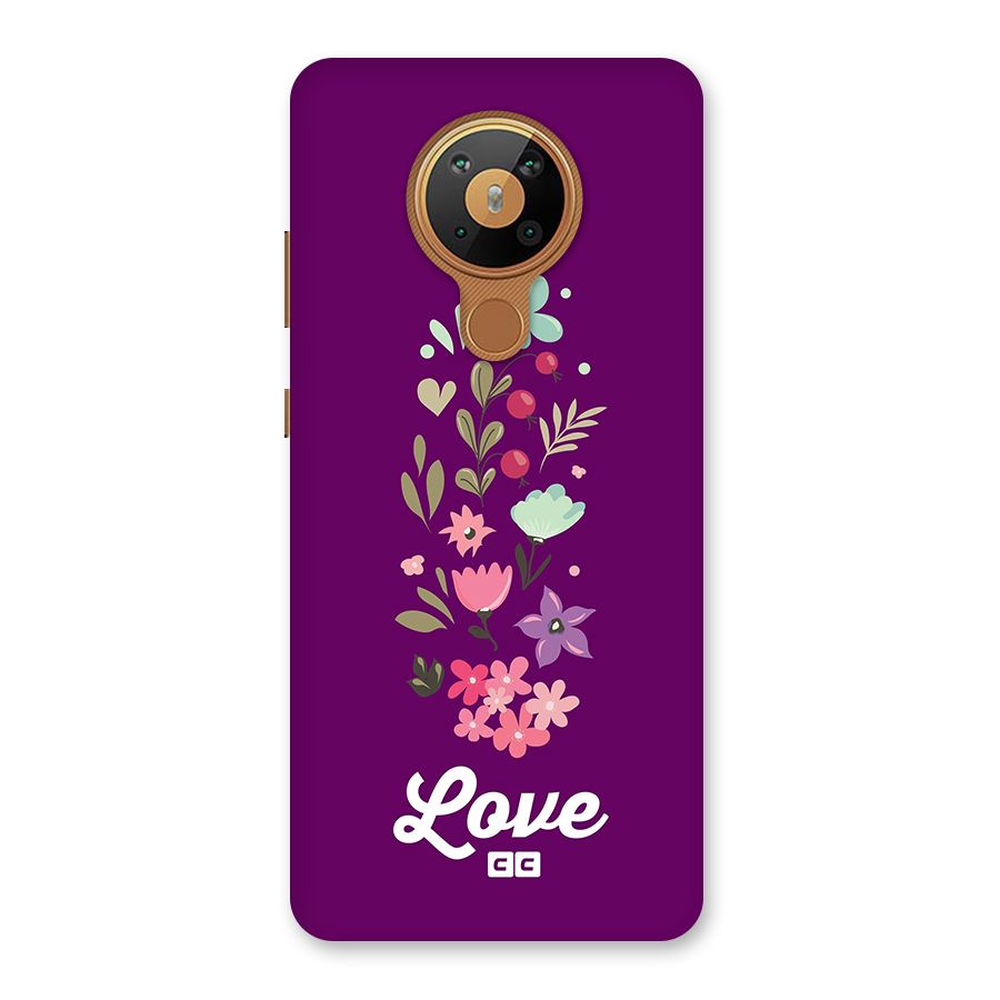 Floral Love Back Case for Nokia 5.3