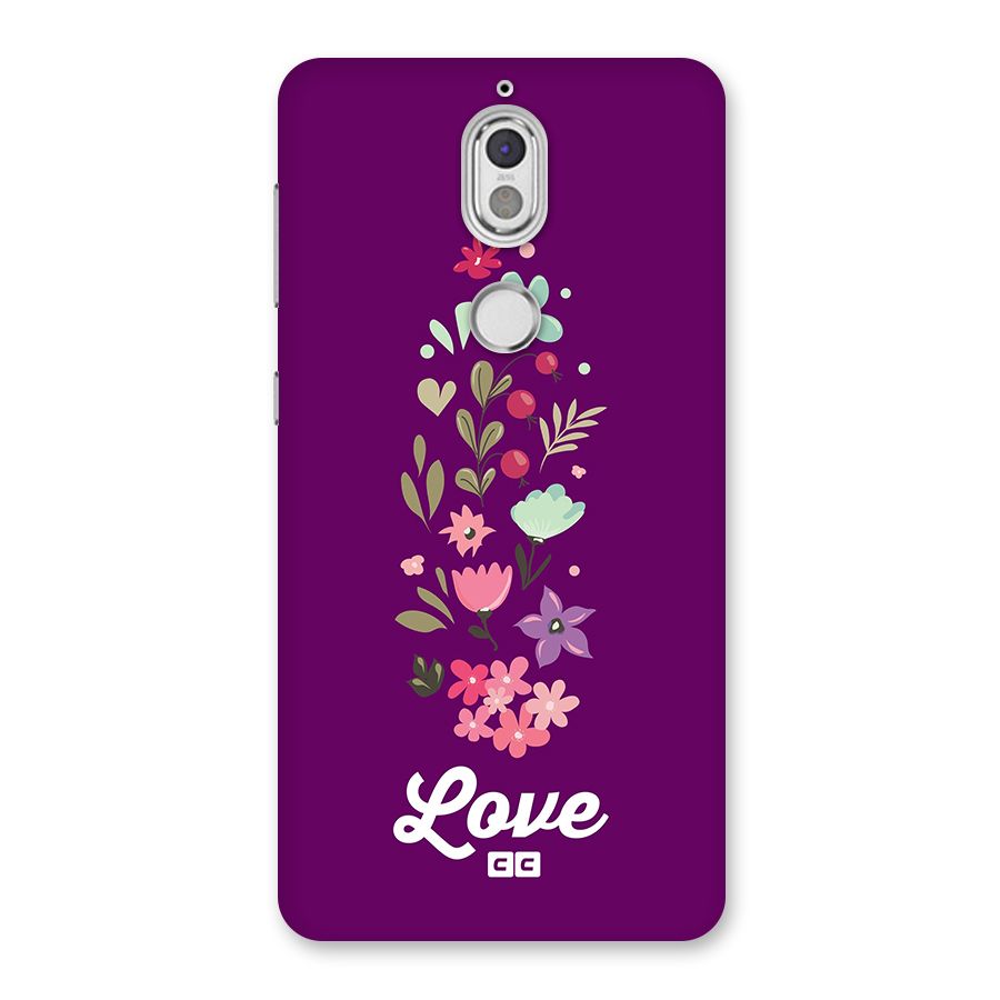 Floral Love Back Case for Nokia 7