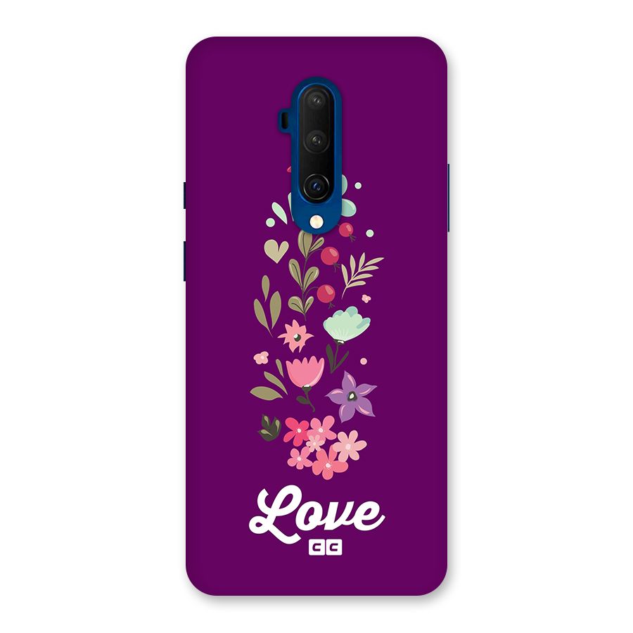 Floral Love Back Case for OnePlus 7T Pro