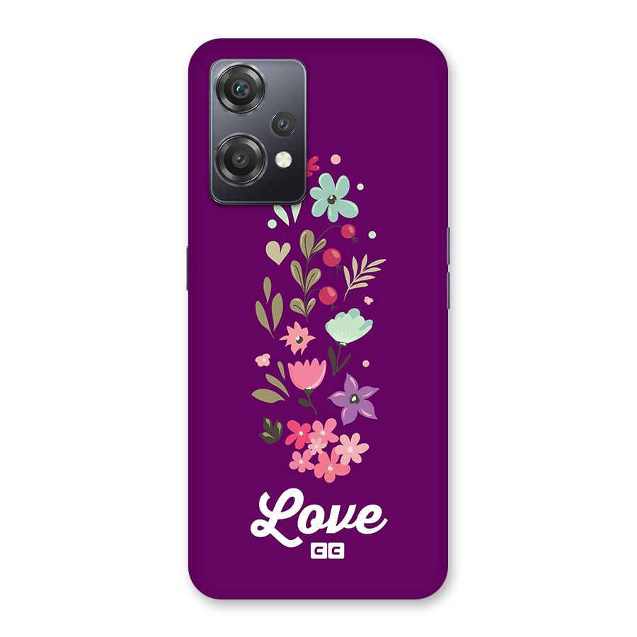 Floral Love Back Case for OnePlus Nord CE 2 Lite 5G