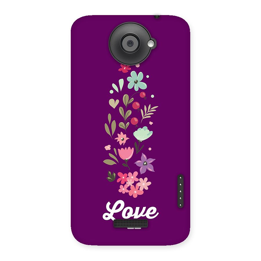 Floral Love Back Case for One X