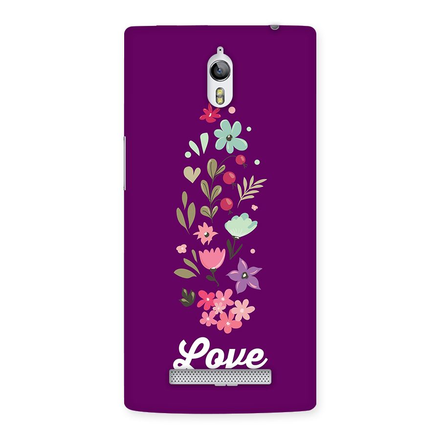 Floral Love Back Case for Oppo Find 7