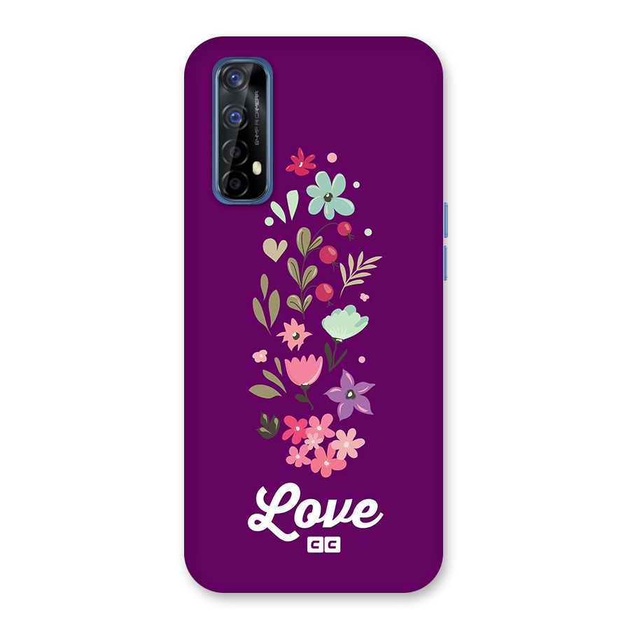 Floral Love Back Case for Realme 7