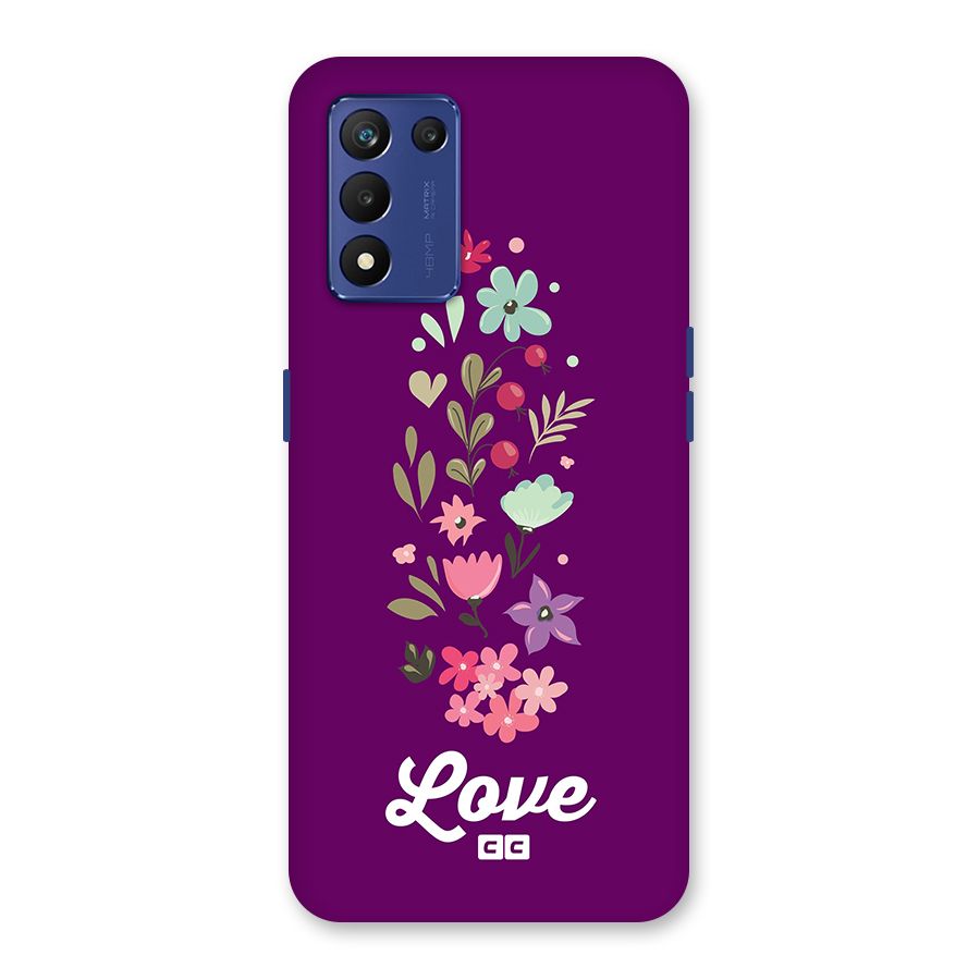 Floral Love Back Case for Realme 9 5G Speed