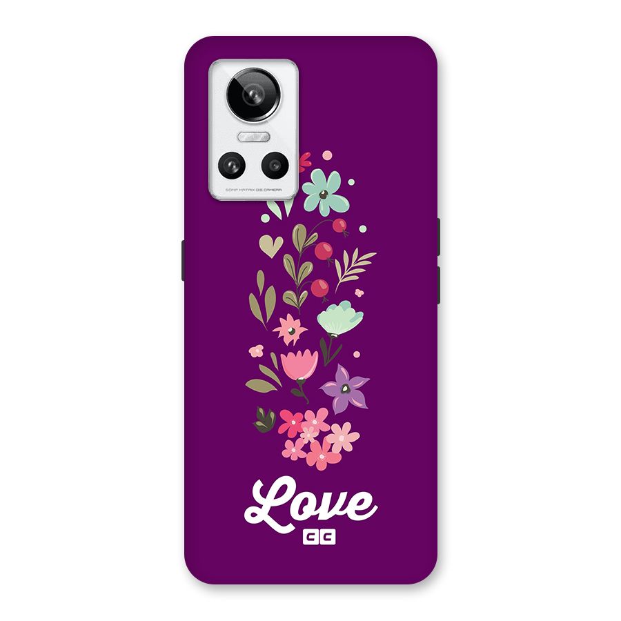 Floral Love Back Case for Realme GT Neo 3