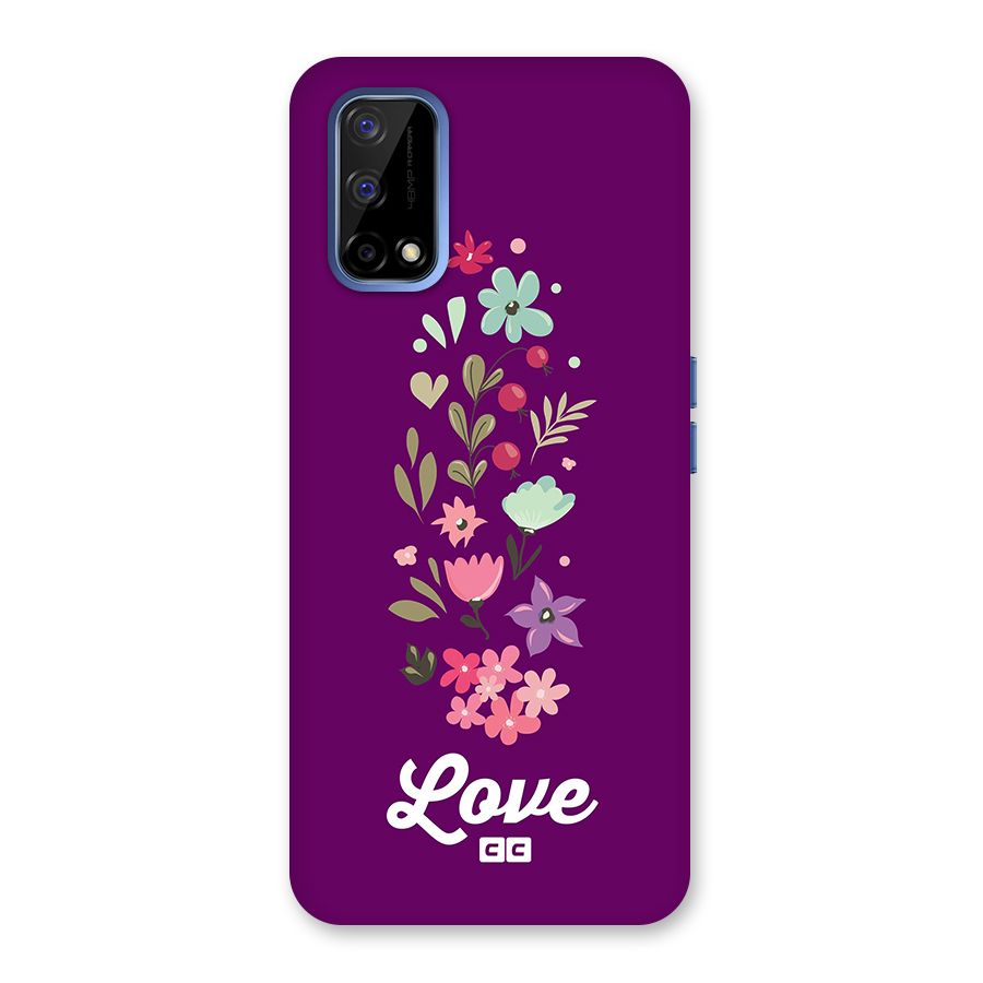 Floral Love Back Case for Realme Narzo 30 Pro