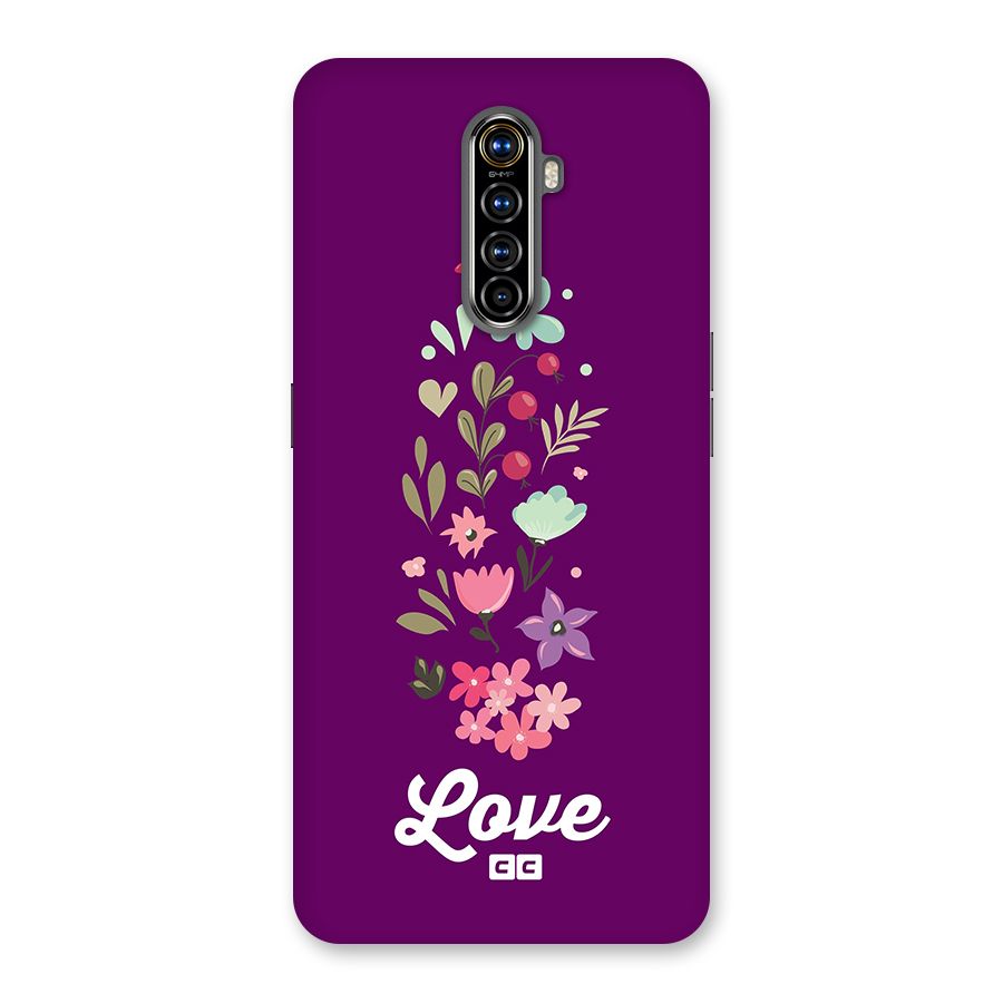 Floral Love Back Case for Realme X2 Pro