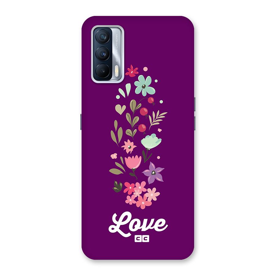Floral Love Back Case for Realme X7