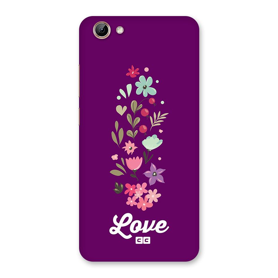 Floral Love Back Case for Vivo Y71