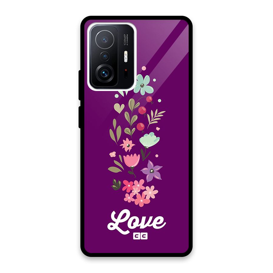 Floral Love Back Case for Xiaomi 11T Pro