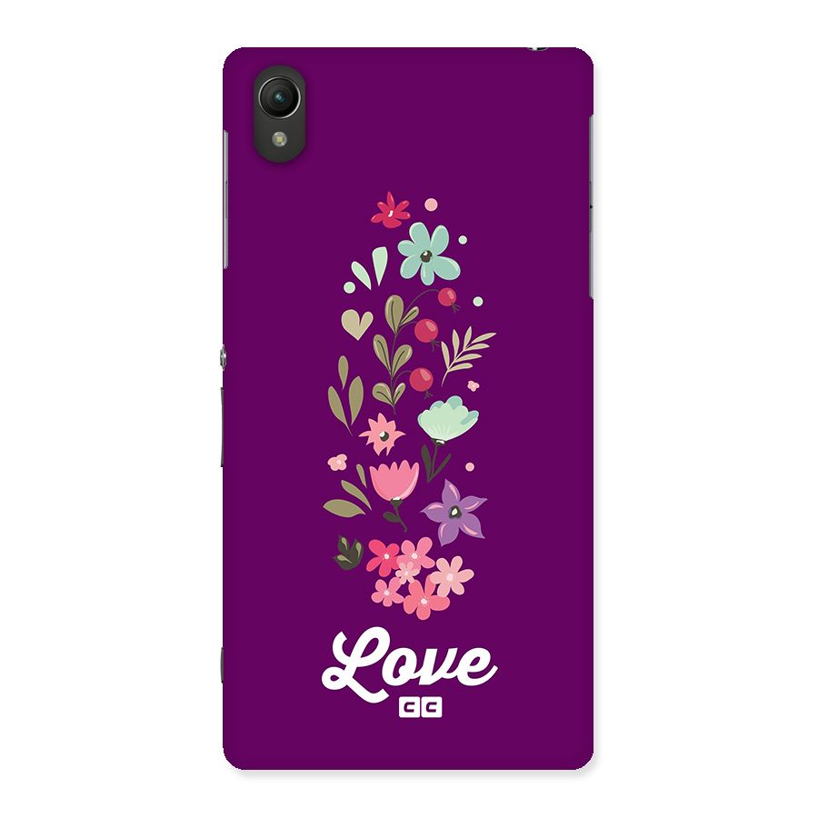 Floral Love Back Case for Xperia Z2
