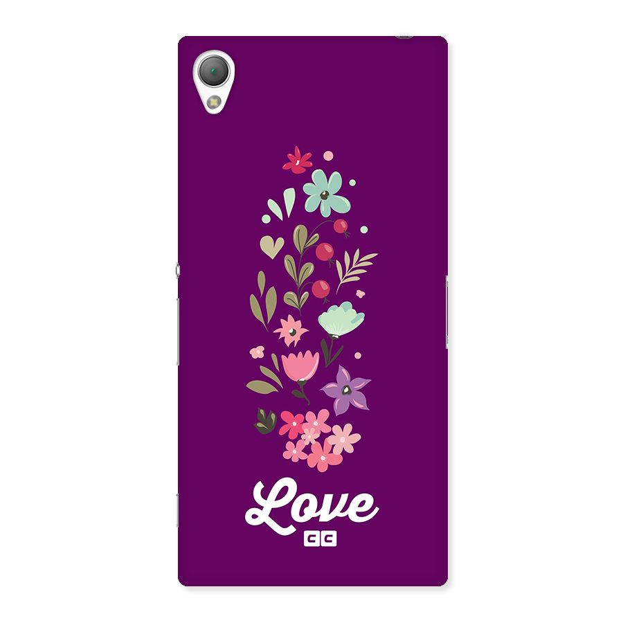 Floral Love Back Case for Xperia Z3